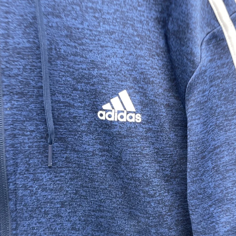 Adidas‎ Track Hoodie Jacket Large Climawarm Sportswear Training Soccer 90's Gym